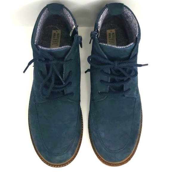 Zara Suede Boot, Size 37, Blue - Picture 4 of 8